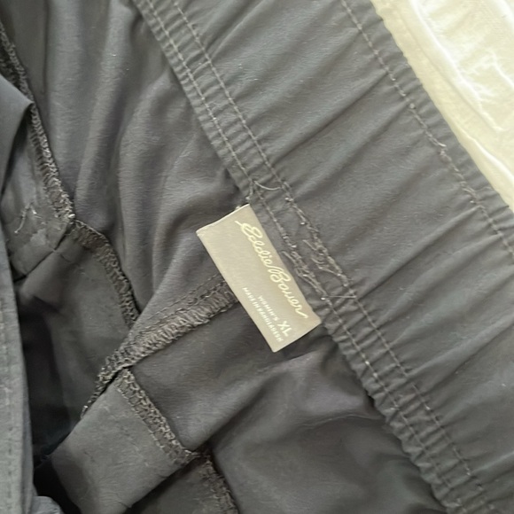 Eddie Bauer pants jogger thin lightweight women’s XL black traveler pant - Picture 4 of 5